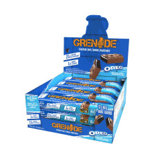 Grenade Barre riche en prot?ines et faible teneur en sucre - OREO, 12 x 60 g