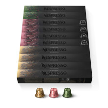 Nespresso Original - Bundle Master Origins 100 Capsules de caf? - 20x India, 40x Colombia, 40x Nicaragua