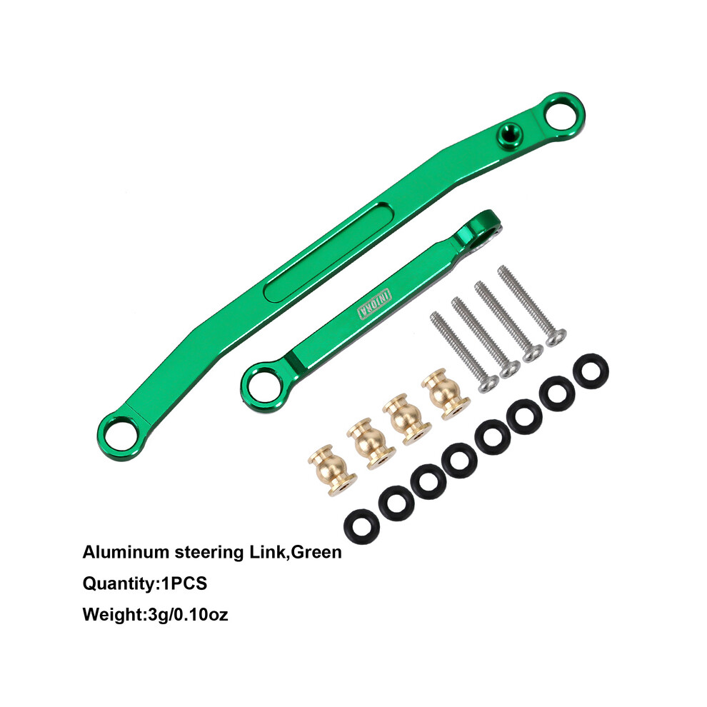 (Steering Link)Brass Counterweight Steering Knuckles Wheel Hex Shock Absorber Axle Cover For Rc Crawler 9319708095784