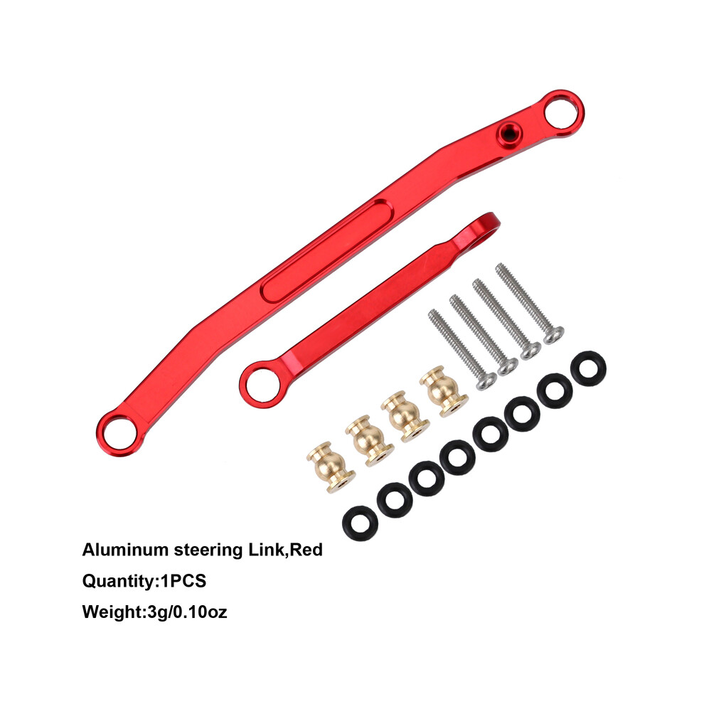 (Steering Link)Brass Counterweight Steering Knuckles Wheel Hex Shock Absorber Axle Cover For Rc Crawler 9319708095753