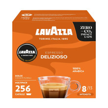 Lavazza A Modo Mio Espresso Delizioso, 256 Capsule Caff?, per un Espresso con Note Aromatiche di Fiori, 100% Arabica, Intensit? 8/13, Tostatura Media,