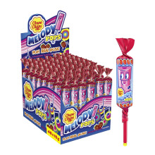 Chupa Chups Melody Pops, Lollipop Fischietto, Gusto Fragola, Confezione da 48 Lecca Lecca Monoporzioni, Ideale per ogni Occasione, da Condividere con