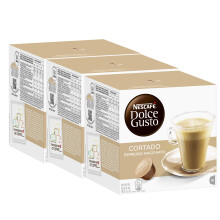 90 CAPSULE ORIGINALI NESCAFE' DOLCE GUSTO CORTADO 3 CONFEZIONI X 30 CAPSULE