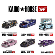 (29)Kaido House MINIGT Datsun s30 030 R34 076 alloy car model 066 046 068 072 082 054 103 092 089