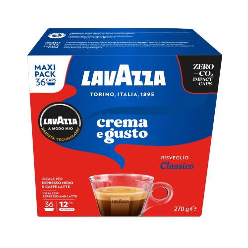 Lavazza 144 Capsule Caffe' Lavazza A Modo Mio Crema E Gusto