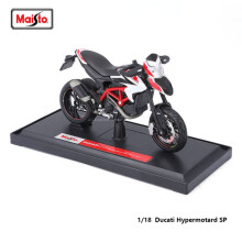 (Hypermotard SP) Ducati Panigale V4 S Corse Modello pressofuso in lega in scala 1:18, qualità da collezione