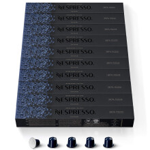 CAPSULE NESPRESSO ORIGINALI - Ispirazione Kazaar, 100 Capsule Nespresso Caff?, Intensit? 12 su 13, Linea Original, Capsule Riciclabili Nespresso