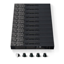 CAPSULE NESPRESSO ORIGINALI - Ispirazione Ristretto, 100 Capsule Nespresso, Intensit? 10 su 13, Caff? Decaffeinato, Linea Original, Capsule Riciclabil