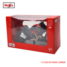 (Ducati Diavel Carbon)1:12 4S shop special edition color box R1250 GS alloy motorcycle model