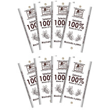 Set Tavolette MASSA DI CACAO 100% - 8 pz da 140gr (1120gr)- Cioccolato Fondente 100% Artigianale MADE IN ITALY - Il Casale Di Spanora