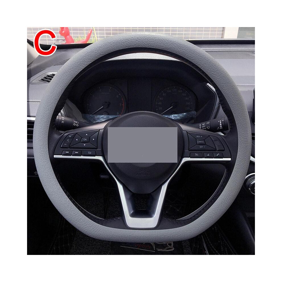 (C) Universal Car Steering Wheel Cover Anti-Skid Car 9319708099348