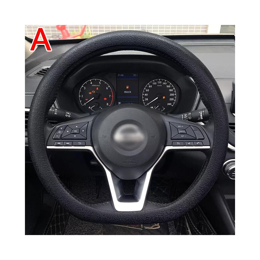 (A) Universal Car Steering Wheel Cover Anti-Skid Car 9319708099324