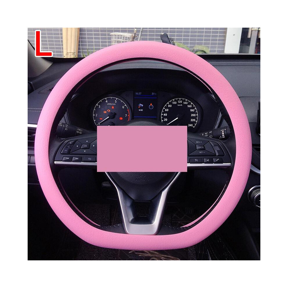 (L)Universal Car Steering Wheel Cover Anti-Skid Car 9319708099447