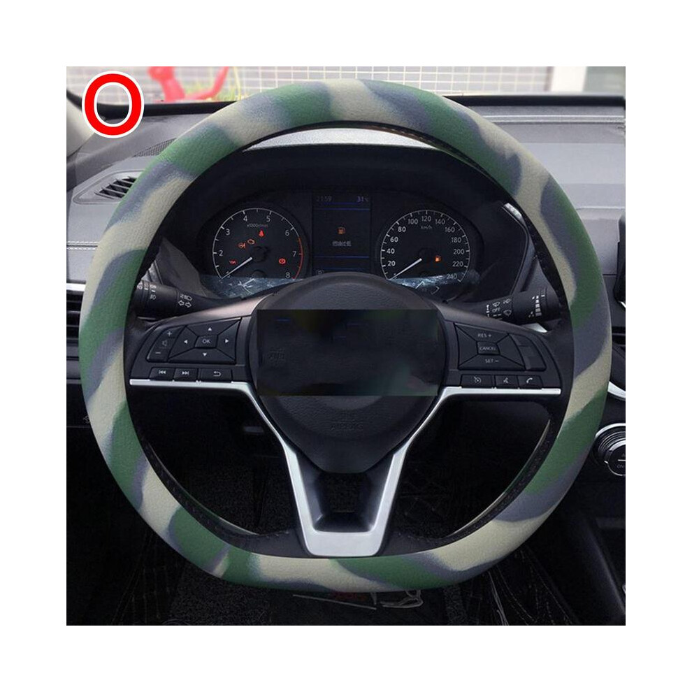 (O)Universal Car Steering Wheel Cover Anti-Skid Car 9319708099478