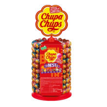 Chupa Chups Ruota Lecca Lecca, Lollipop Gusti Assortiti Frutta e Cola, Ottime da Condividere, Idea Regalo per Compleanni e Feste, 200 Lollipop Monopez