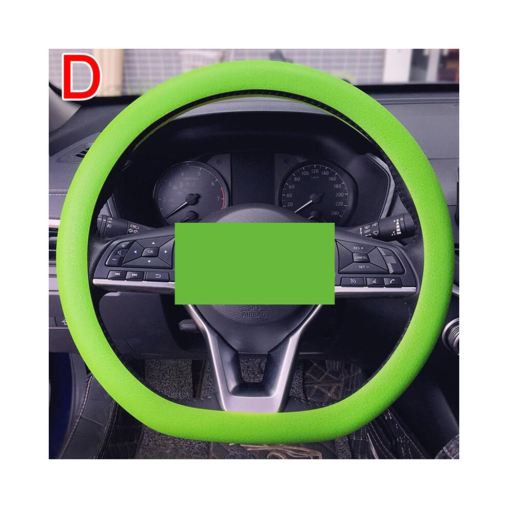 (D) Universal Car Steering Wheel Cover Anti-Skid Car 9319708099355