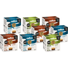 Lavazza, A Modo Mio, 128 Capsule Compostabili Caff? Gusti Assortiti, 8 Confezioni da 16 Capsule, 2 x ?Tierra! for Planet, 3 x ?Tierra! for Amazionia,