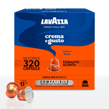 Caff? Lavazza Capsule Compatibili Nespresso Crema&Gusto Forte, 320 Capsule