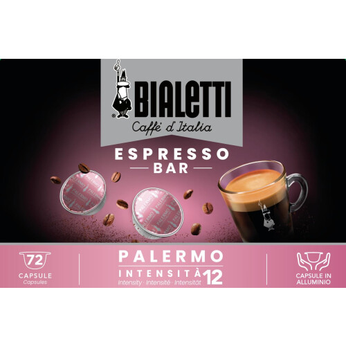 Bialetti Bialetti | 72 Capsule Caff? d'Italia Espresso Bar Palermo (1 Box) 1