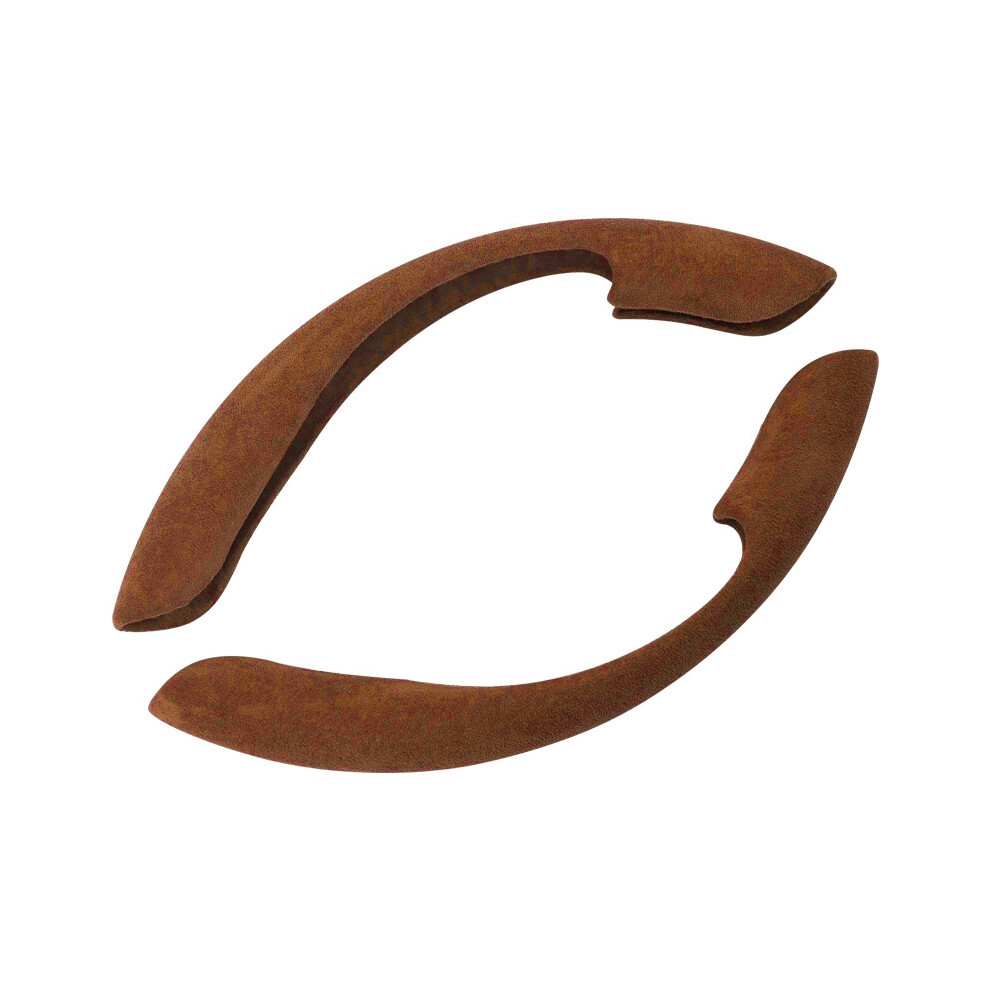 (Picture Color) Universal Fit 99% All Seasons Suede Cover Steering Wheel Cover Safe And Non-Slip 9319708103397
