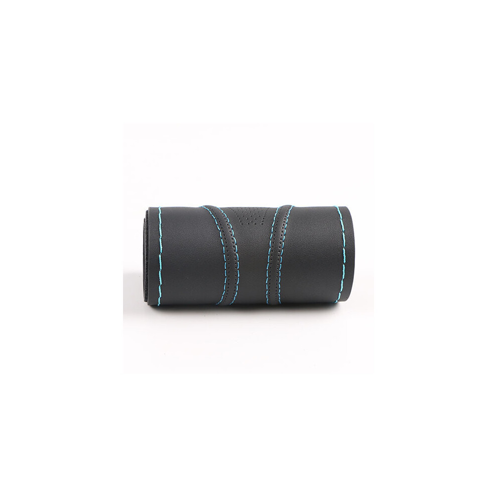 (Blue)Highly Wear-Resistant Car Steering Wheel Covers/Universal 38Cm Three-Dimensional Blue 9319708103595
