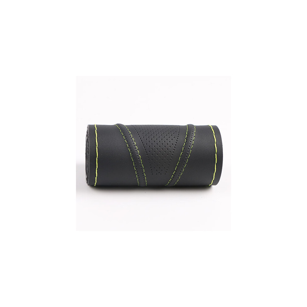 (Green)Highly Anti-Wear Car Steering Wheel Covers/Universal 38Cm Three-Dimensional Breathable Green 9319708103601