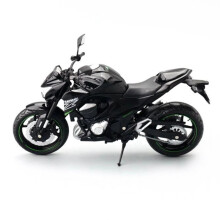 (Z800 Black Without Box)1/12 Kawasaki Ninja Z800 Racing Off-Road Motorcycle Model Simulation