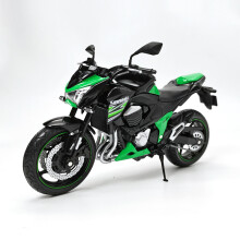 (Z800 Green Without Box)1/12 Kawasaki Ninja Z800 Racing Off-Road Motorcycle Model Simulation