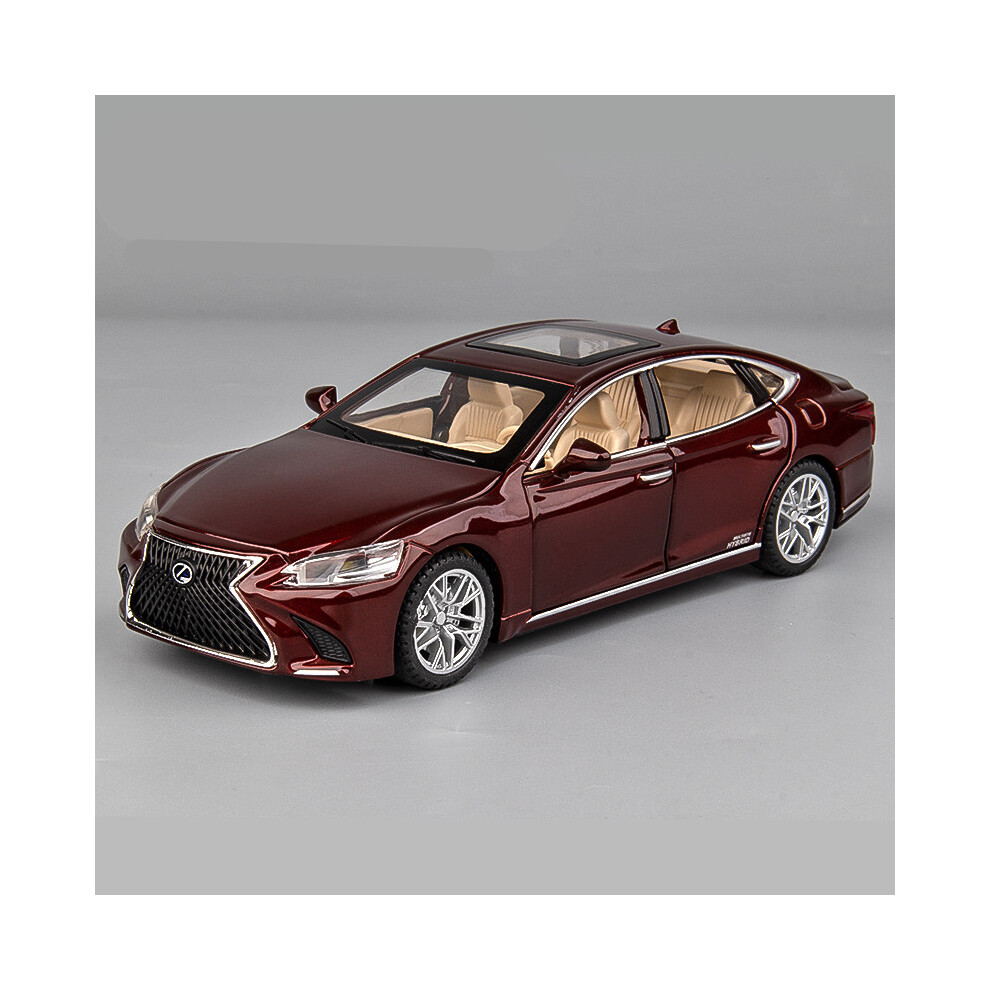(Red)1:32 LEXUS LS500H alloy car model diecast and toy vehicles metal car models-image-OPC-PH7XDVV-NEW