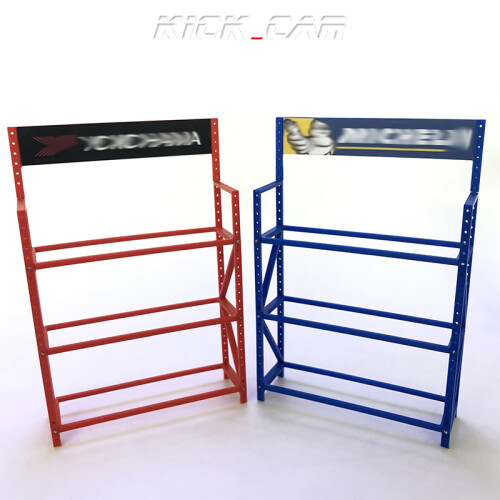(blue)Rapid Model 1/18 Model Garage Simulation Scene Decoration 3D Printing Repair Tools 1