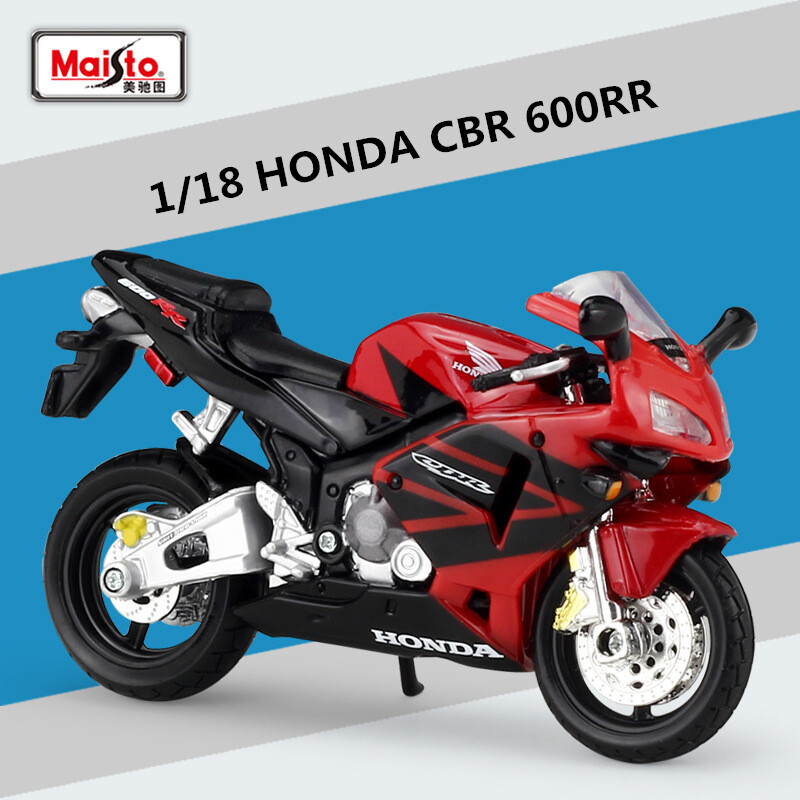 Maquette Moto Honda Goldwing 1:12 – Modèle Diecast Blanc, Jouet Miniature Collection, Cadeau Idéal