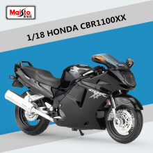 (CBR1100xx) 1:18 HONDA CBR 600RR modello di moto da corsa in lega, simulazione di motocicletta in metallo