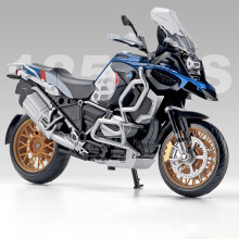 (Blu con scatola) 1:12 R1250GS ADV modello di motocicletta pressofusa in lega giocattolo da collezione
