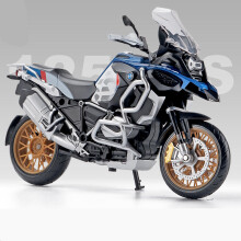 (R1250 Bianco Senza Scatola) Modello di moto da corsa in lega R1250GS 1:12 pressofuso in metallo giocattolo