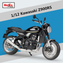 (Black No Box)1:12 Kawasaki Z900RS Alloy Motorcycle Model Simulation Metal Street Motorcycle