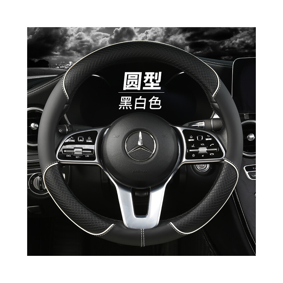 (Bo38cm)Car Steering Wheel Cover 38Cm Pu Leather Vw Sharan Passat Caddy Touran Tiguan Golf Polo Teramont 9319708112979