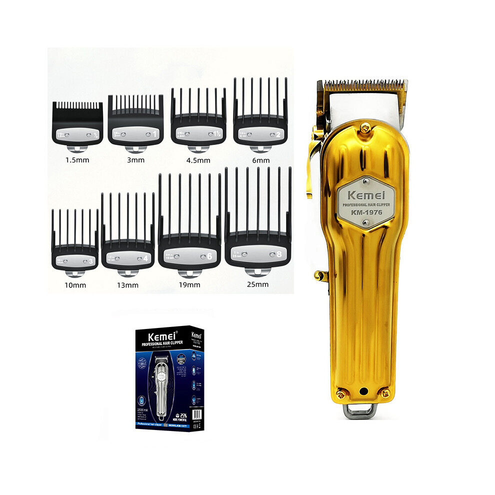 (KM-1976)Professional Fade Hair Clipper Super Cone Electric Trimmer Hair Clipper Barber