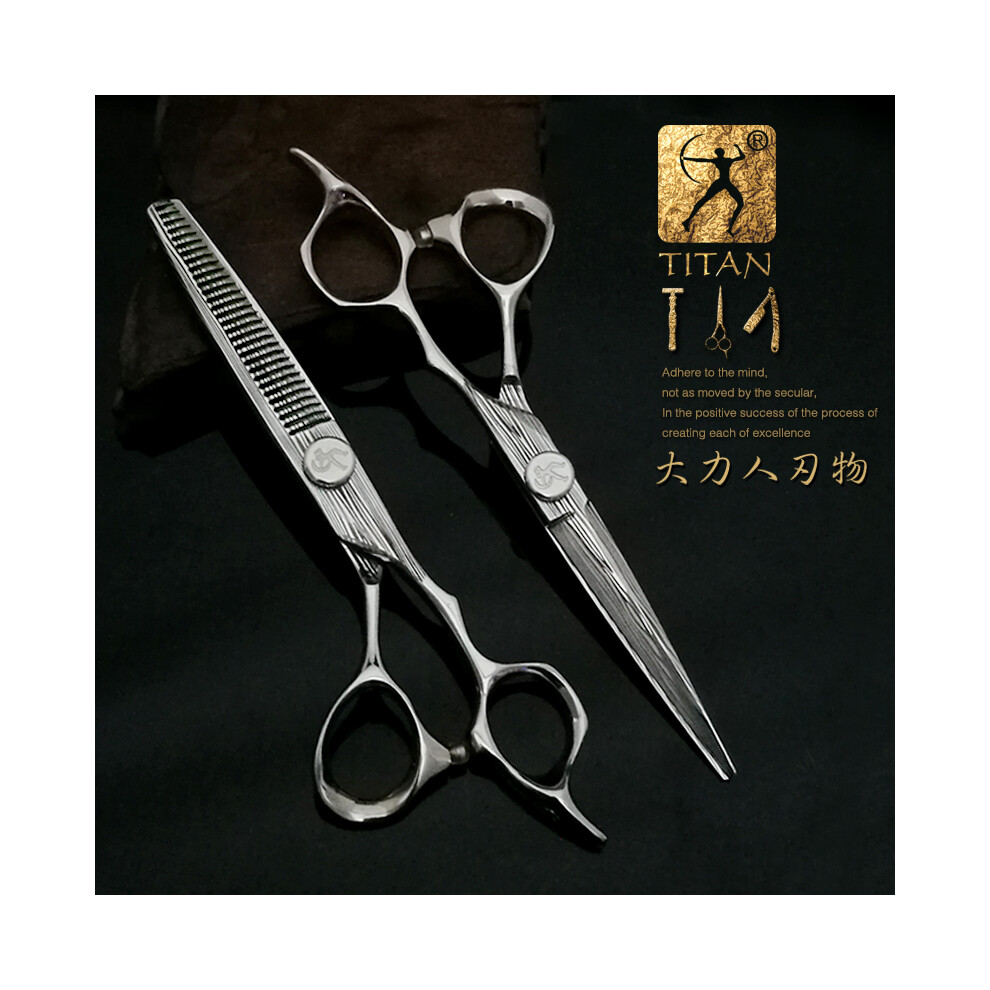 (1 set)Professional Hairdressing Scissors Cutting Hairdresser Thinning Clippers Set Hair Cutting Scissors