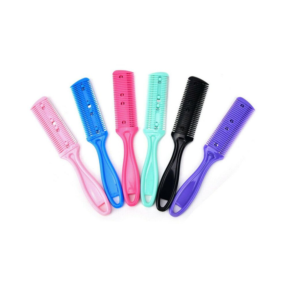 Unisex Black (Black) Fashion Professional Hair Salon Hairdresser Styling Tool Trimmer Hair Salon Hair Razor Comb