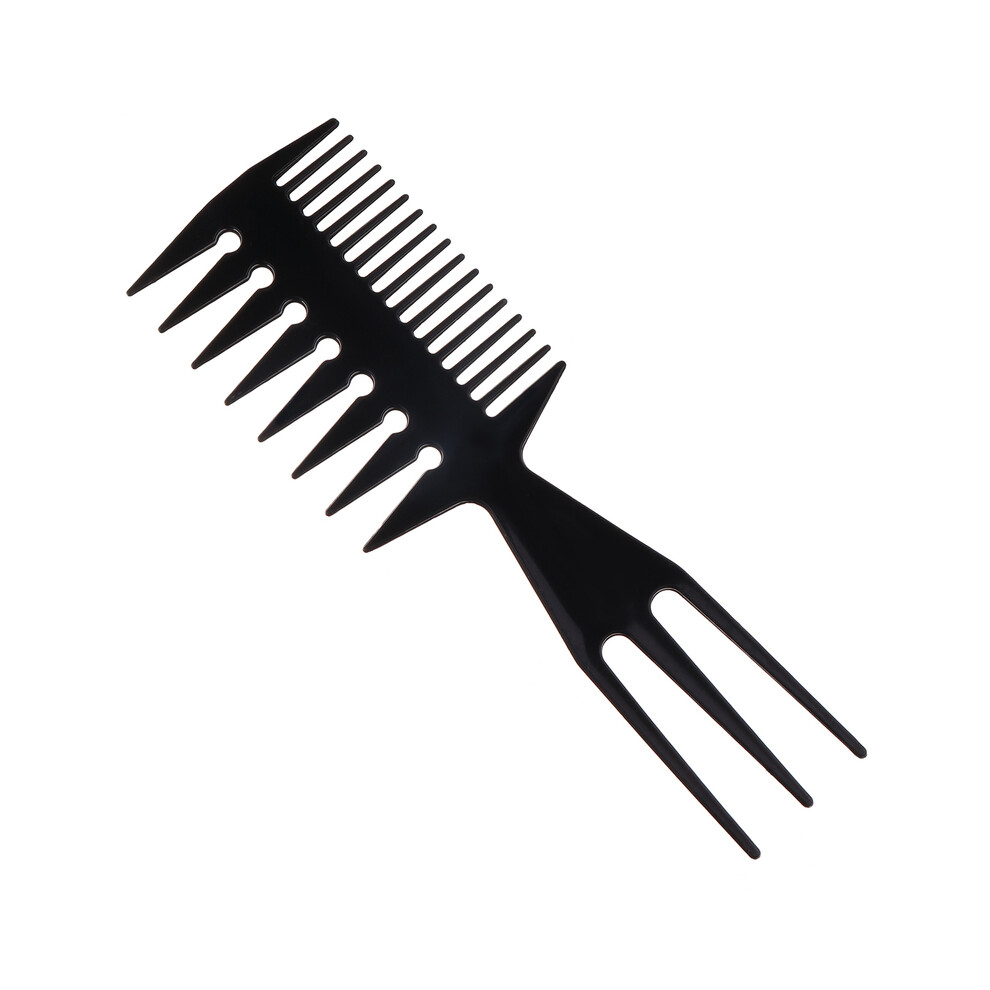 (Random)Professional Double Sided Tooth Combs Herringbone Hair Brush Barber Hair Dyeing