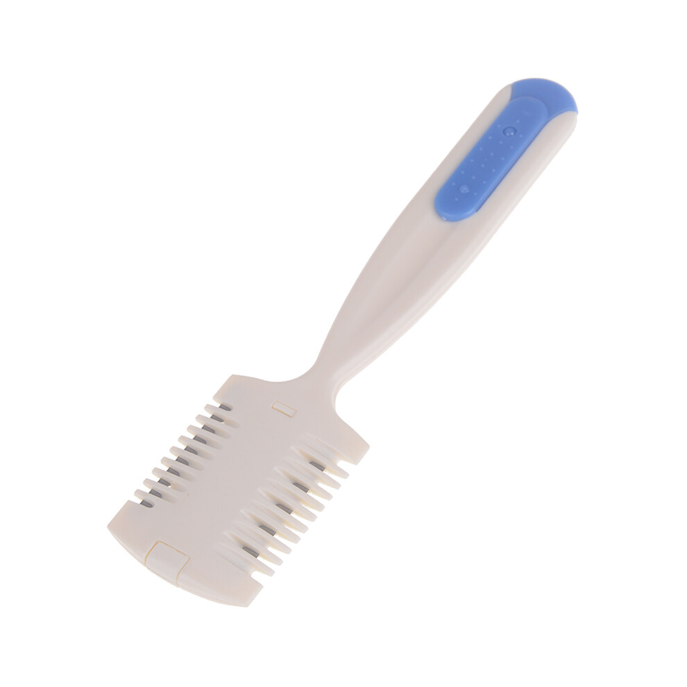 Unisex New Durable Beauty Haircut Clippers Razor Blade Comb Makeup Tools For Thinning Bangs