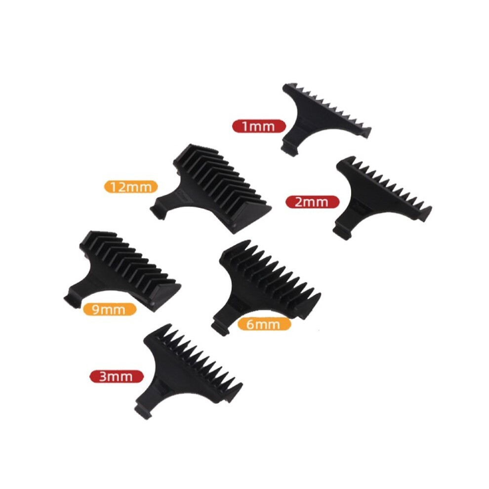 (limit comb)0mm Hair clipper Limit Comb Universal Black Guards Hairdresser's hair cutting guide for