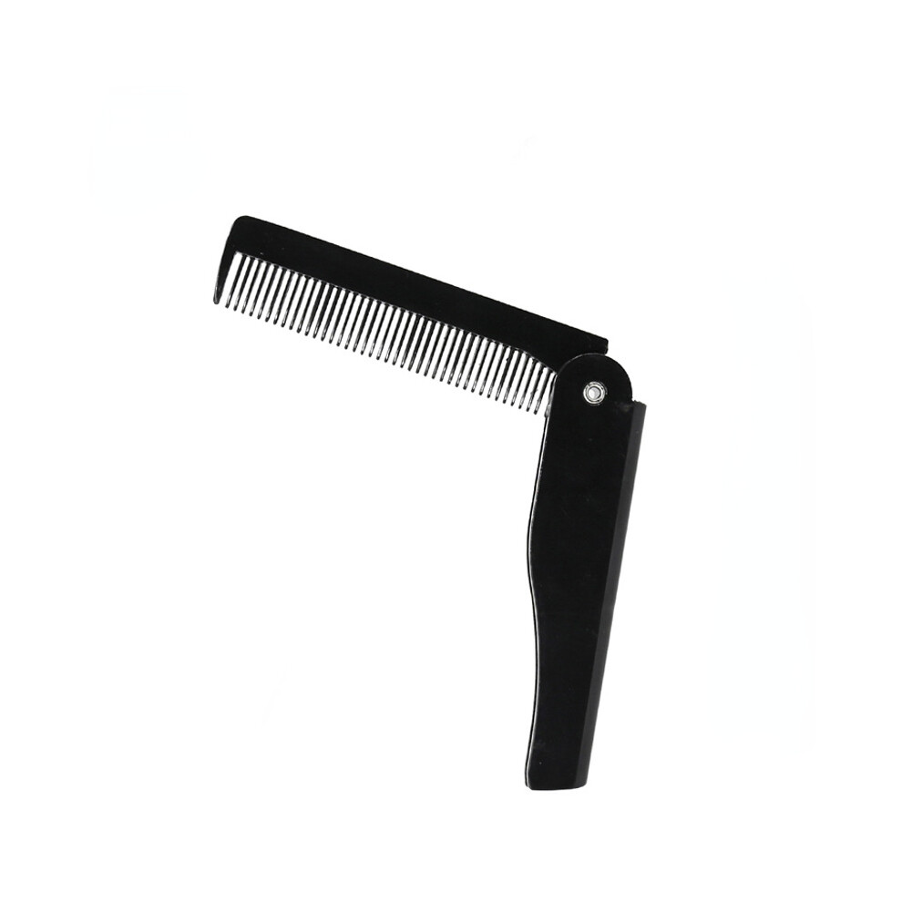(9.5 2.5 cm) Folding Hair Comb for Men Hairdresser Pocket Comb Hair Mustache Beard Comb Hair Styling