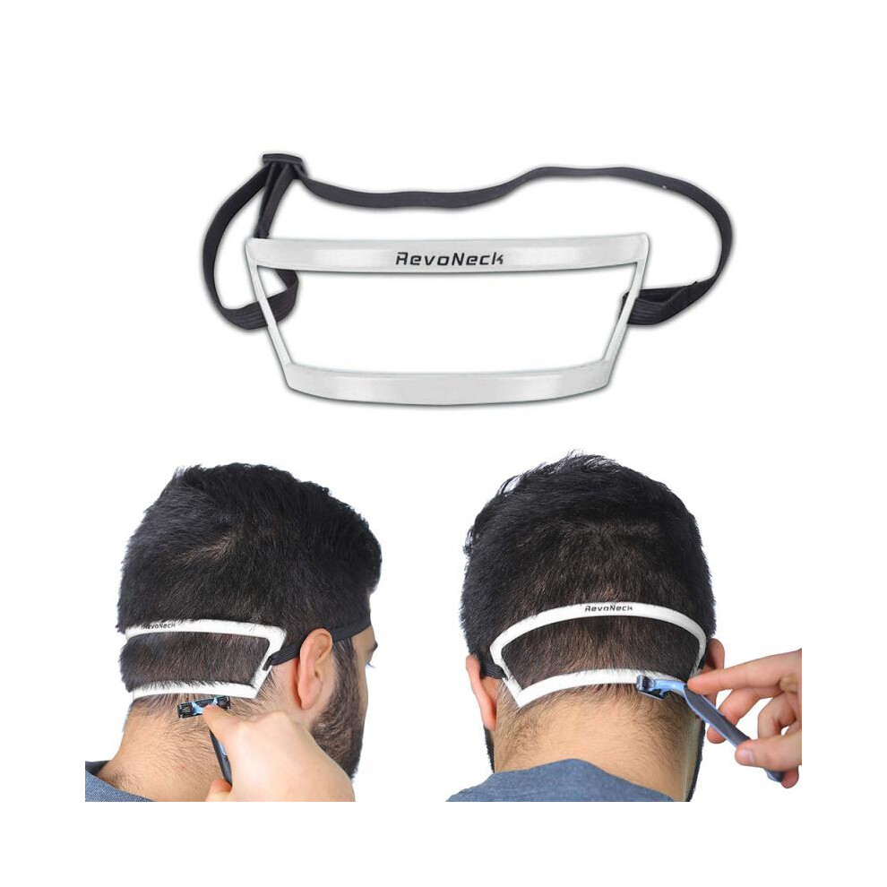 (shown) Hair styling Neck shape Trim Ruler Neck Back Hair styling Ruler stencil