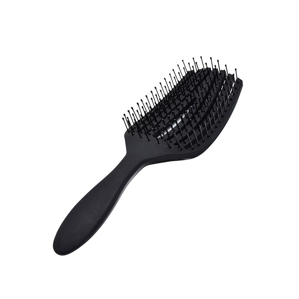 Black ( Comb)Hair Brush Hair Comb Detachable Hair Brush Detangle Lice Massage Comb Women's Tangle Hair