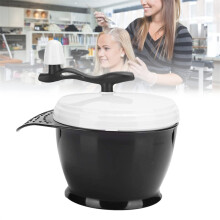 (A)Bol de mélange de couleur de cheveux de mélangeur à main bol de mélange de teinture de cheveux de
