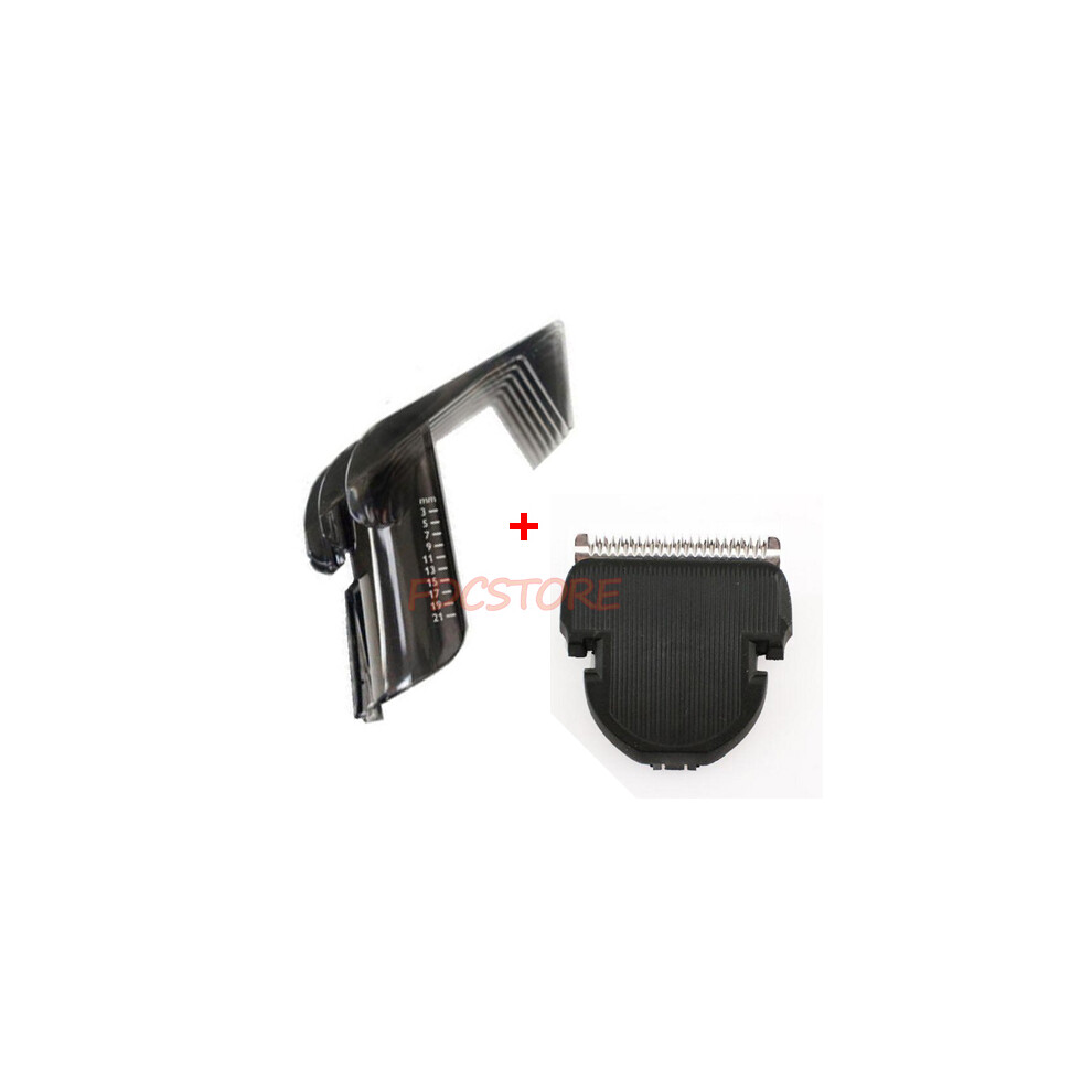 Black 2Pcs/Set Hair Clipper + Hair Clipper For Philips Qc5105 Qc5115 Qc5155 Qc5120 Qc5125 Qc5130 Qc5135