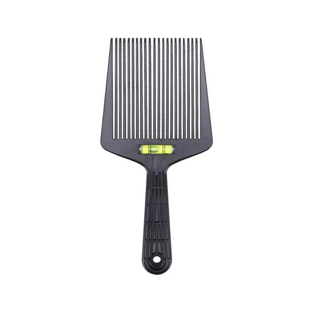 (BK)1pc Flat Top Guide Comb Level Flat Topper Straight Haircut Barbers Salon Combs Professional