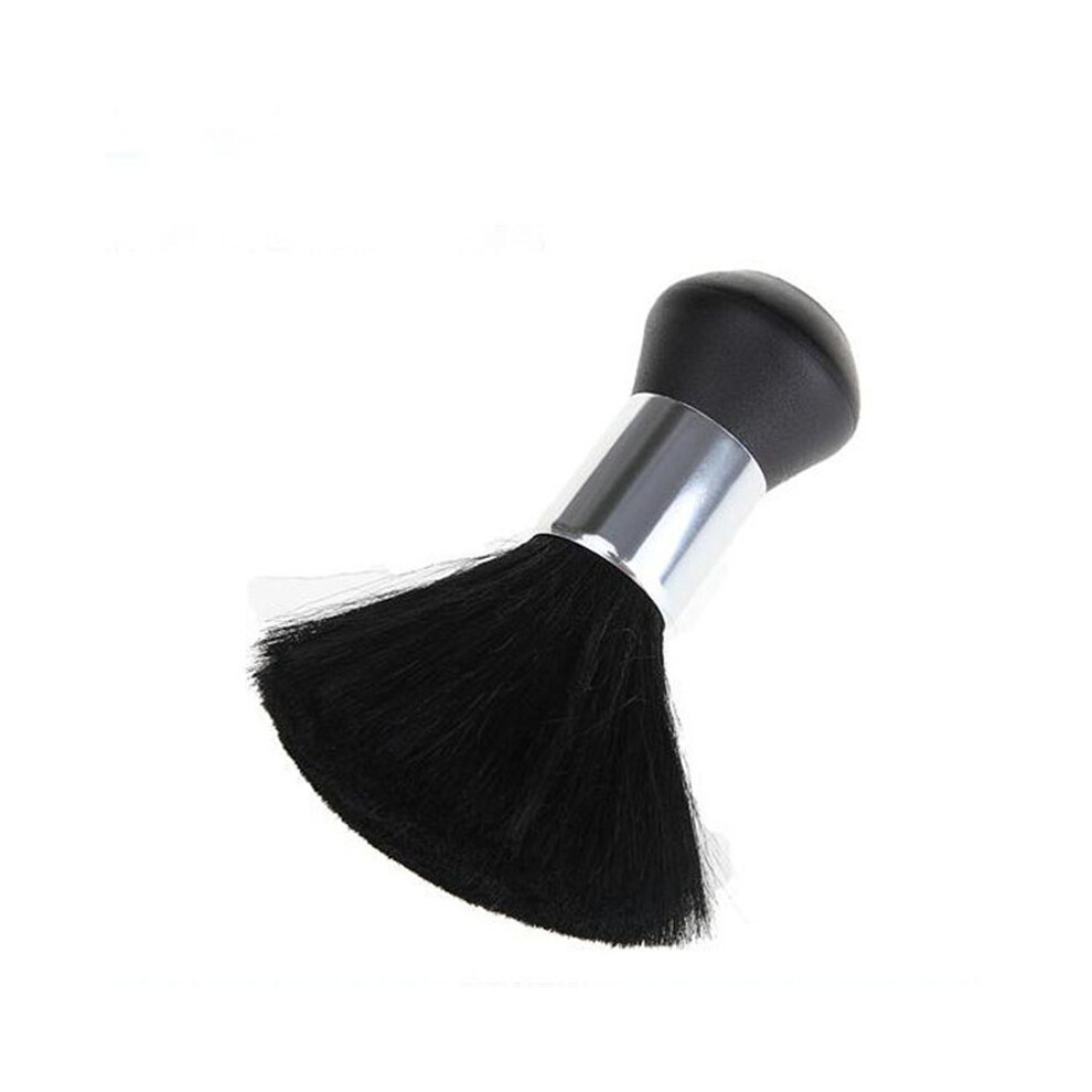 Black 1Pc Professional Soft Neck Face Cleaning Brushes Barber Hair Clean Hairbrush Salon
