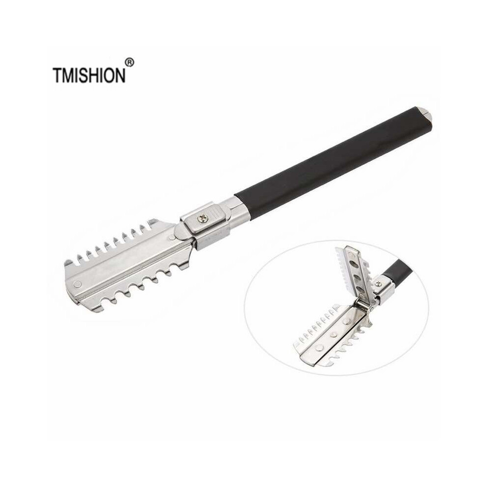 Razor Comb Double Edge Razor Blades Manual Haircut Hair Thinning Barber Comb
